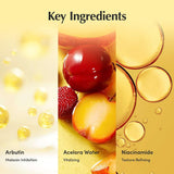 EQQUALBERRY Vitamin Illuminating Serum – Brightening Vitamin C Serum with Niacinamide (1.01 fl oz/30ml)