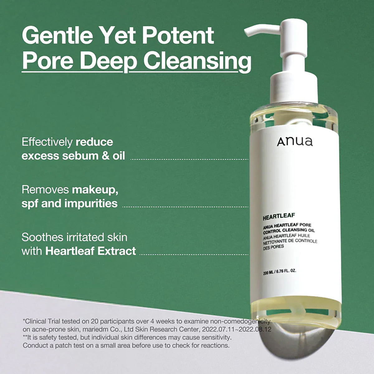 ANUA Heartleaf Pore Control Cleansing Oil (6.76 fl oz/200ml)