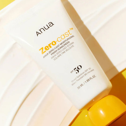 Anua, Zero-Cast Moisturizing Sunscreen SPF 50 (1.69 fl oz/50ml)