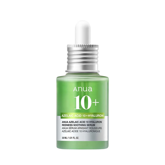 Anua Azelaic Acid 10 Hyaluron Redness Soothing Serum, Facial Serum for Sensitive skin (1.01 fl oz/30ml)