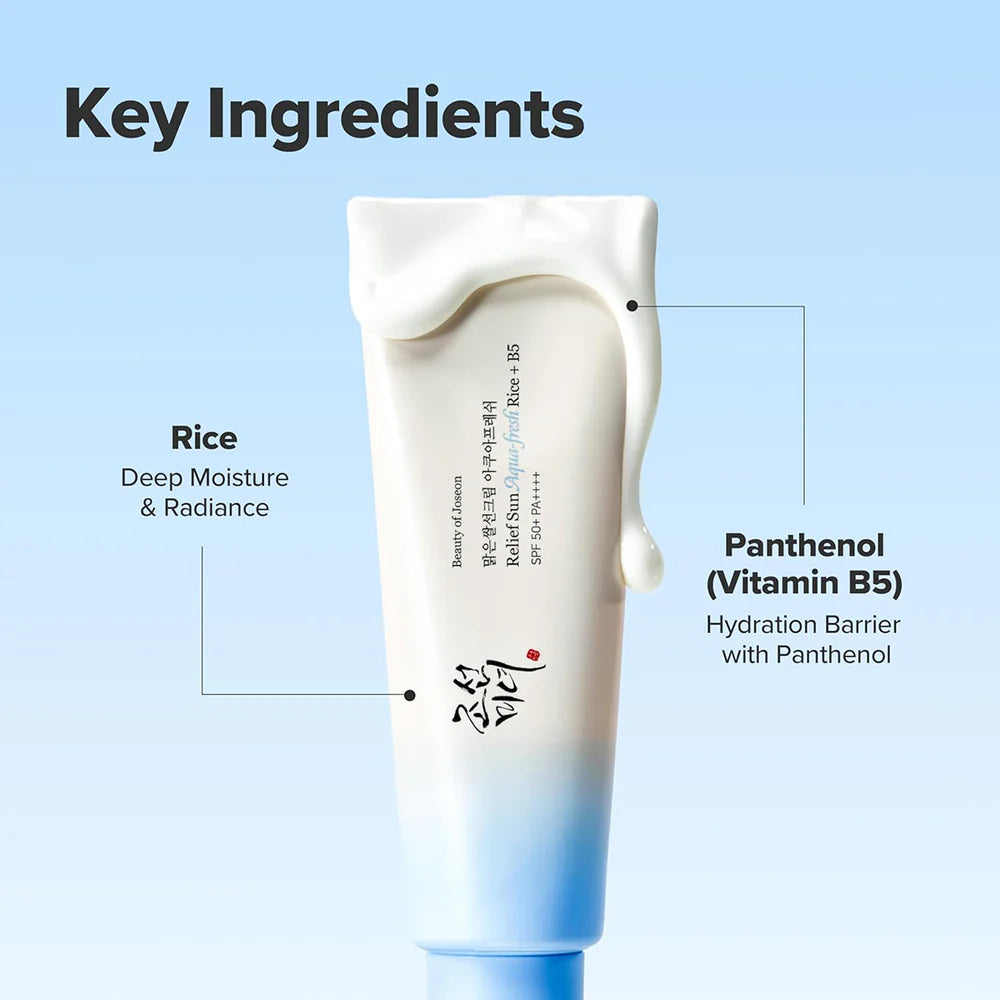 BEAUTY OF JOSEON Relief Sun Aqua-Fresh : Rice + B5 (SPF50+ PA++++)