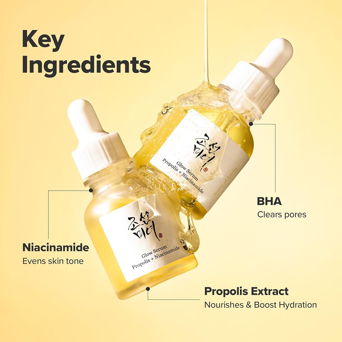 Beauty of Joseon Glow Serum Propolis and Niacinamide for Radiant Skin (1.01 fl oz/30ml)