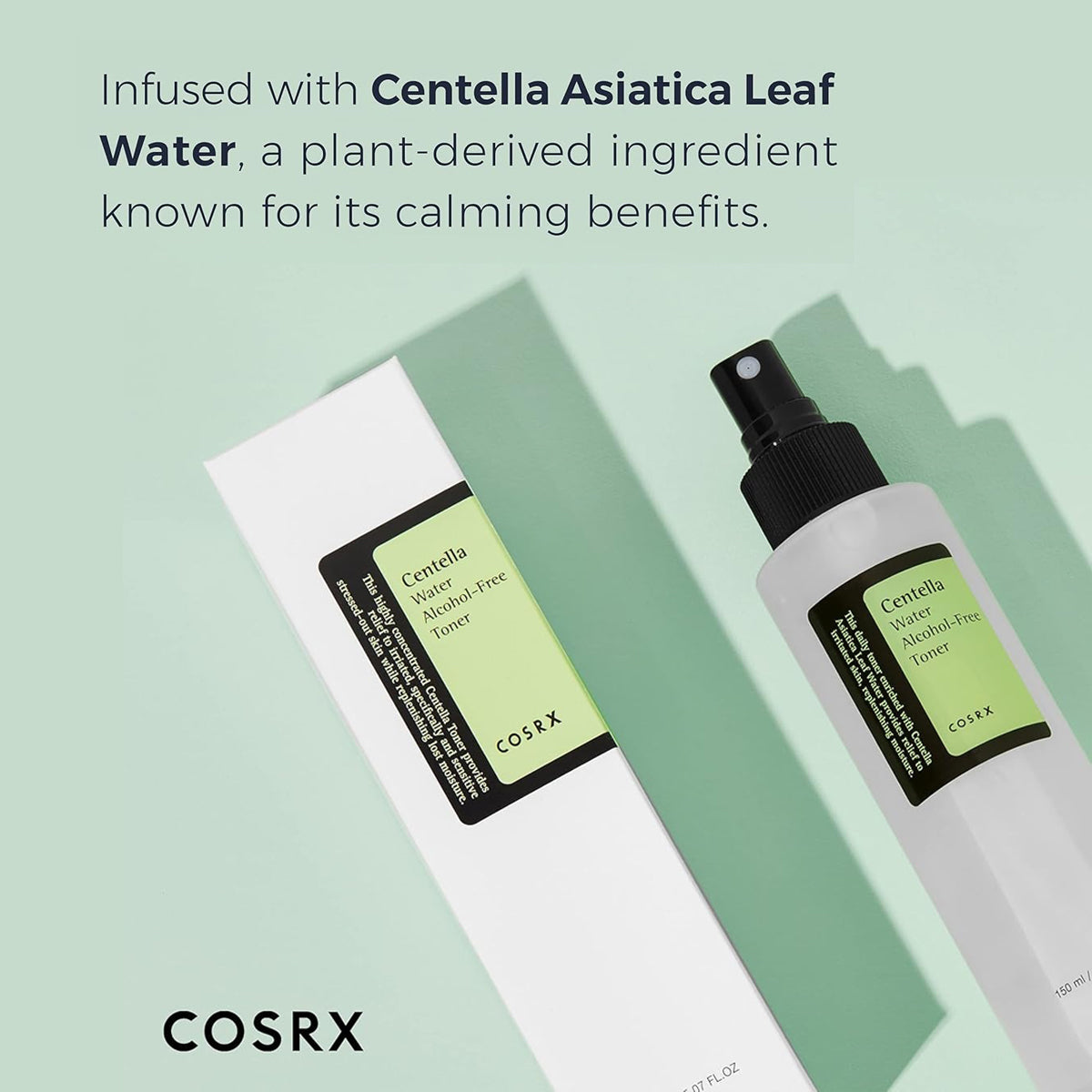COSRX Centella Water Alcohol-Free Toner (5.07 fl oz/150ml)