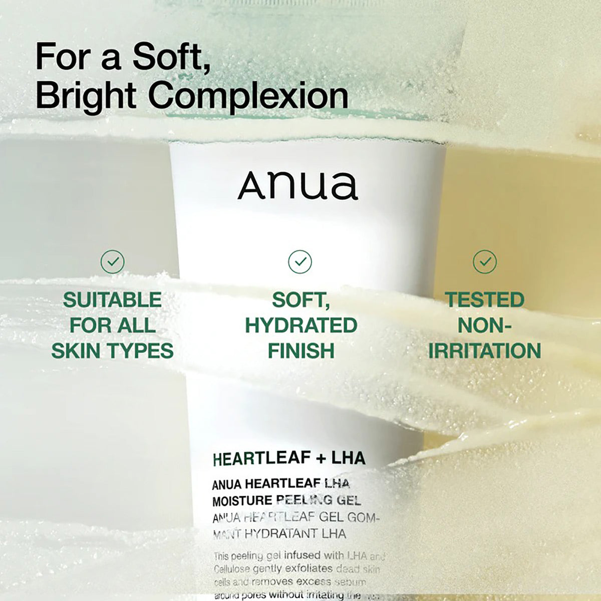 ANUA Heartleaf LHA Moisture Peeling Gel (4.05 fl oz/120ml)