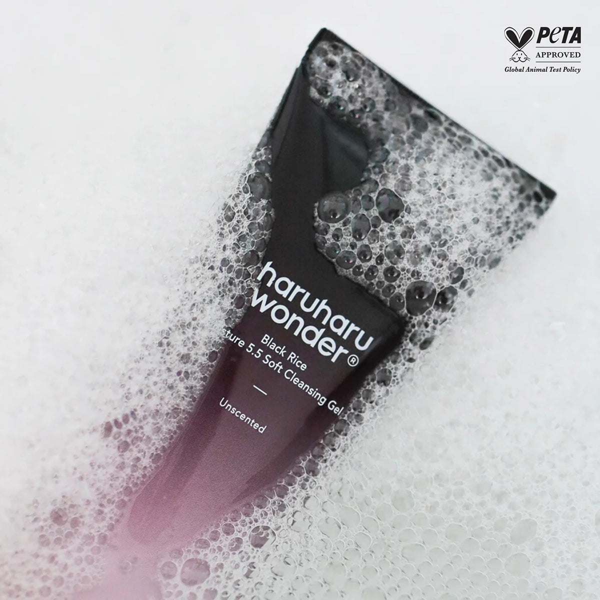 Haruharu Wonder Black Rice Soft Cleansing Gel: The Ultimate Low-pH Daily Hydrator (3.3 fl oz/100ml)