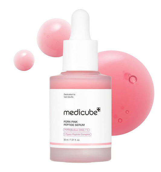 Medicube Salmon DNA PDRN Pink Peptide Serum (1.01 fl oz/30ml)