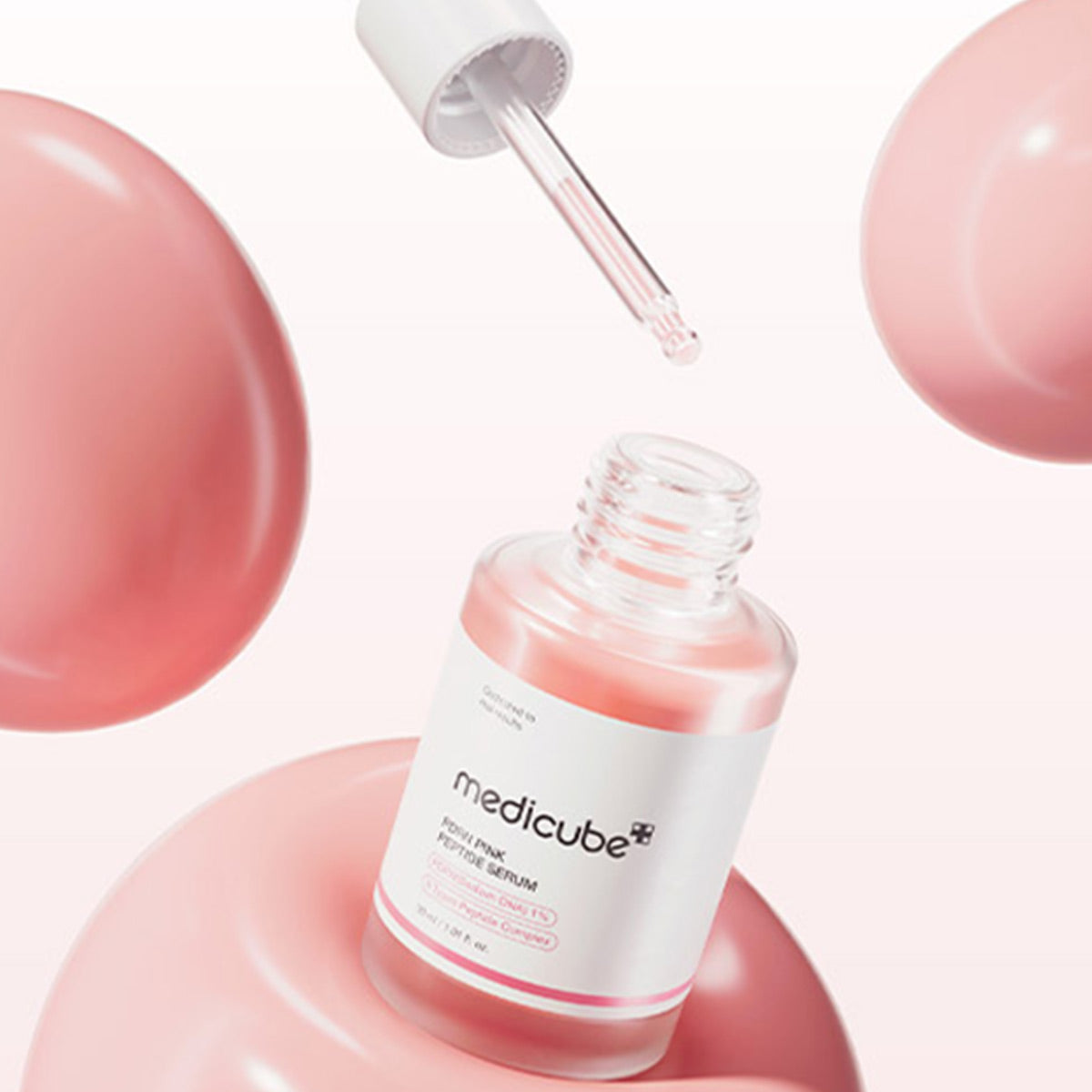 Medicube Salmon DNA PDRN Pink Peptide Serum (1.01 fl oz/30ml)