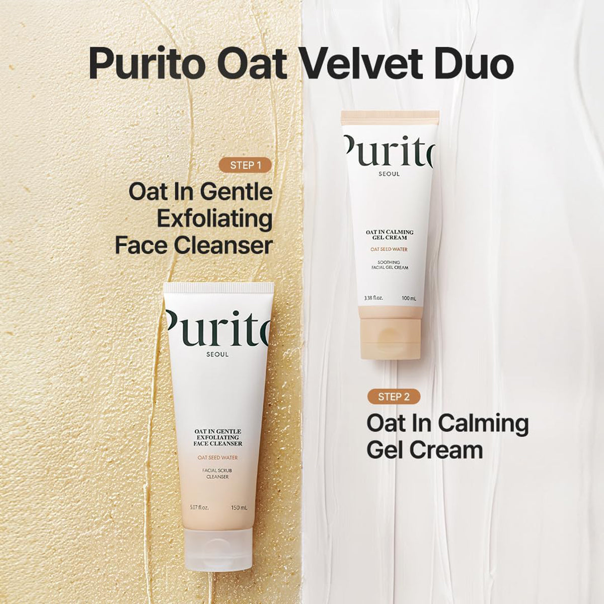 Purito Oat-In Calming Gel Cream (3.38 fl oz/100ml)
