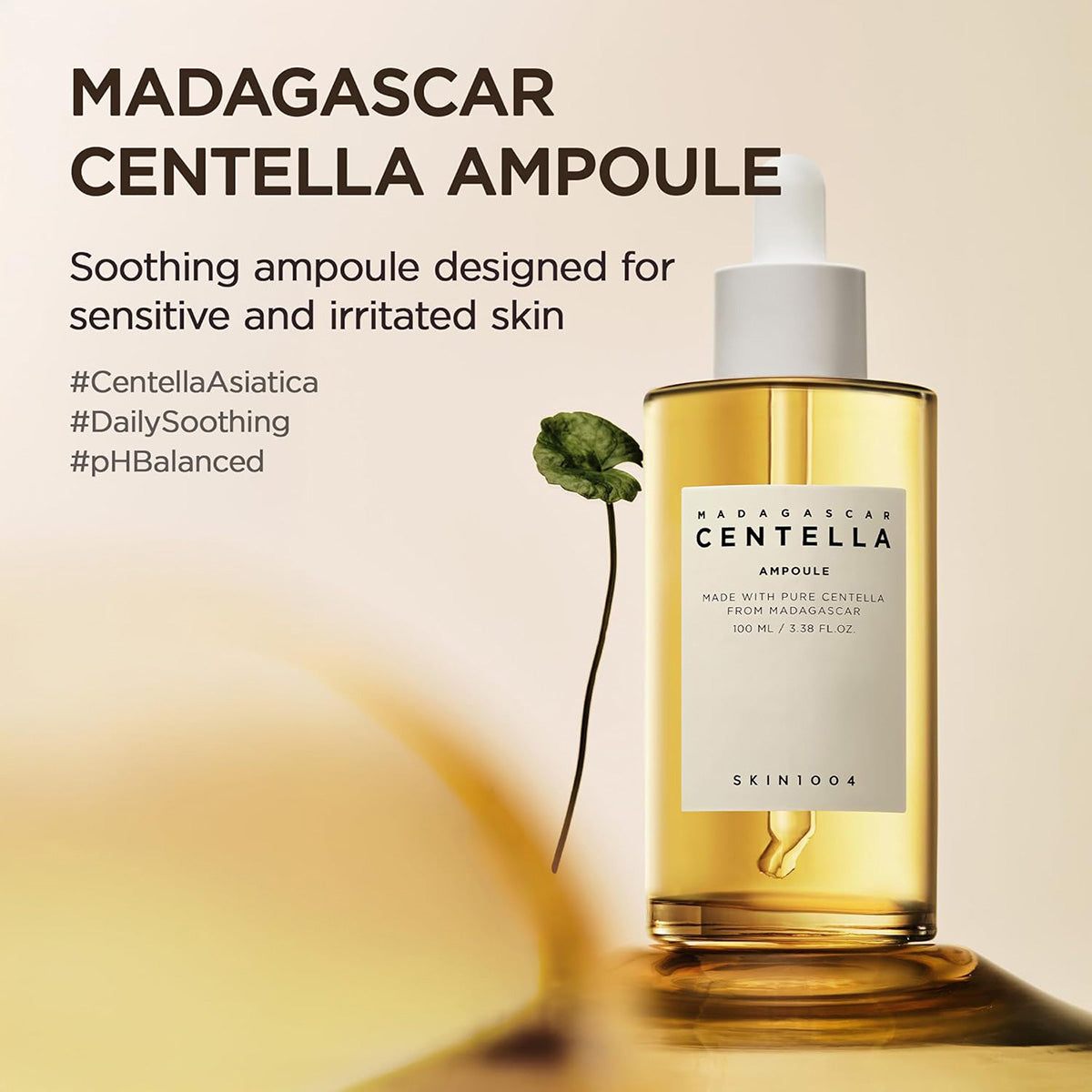 SKIN1004 Madagascar Centella Asiatica Ampoule Facial Serum (1.01 fl oz/30ml)