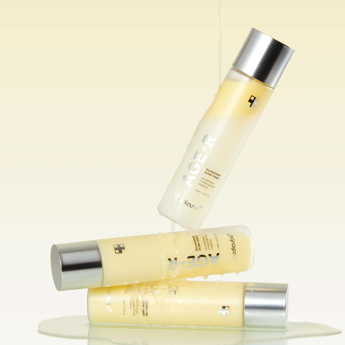 Medicube Age-R Glutathione Glow Milky Toner (4.73 fl oz/140ml)