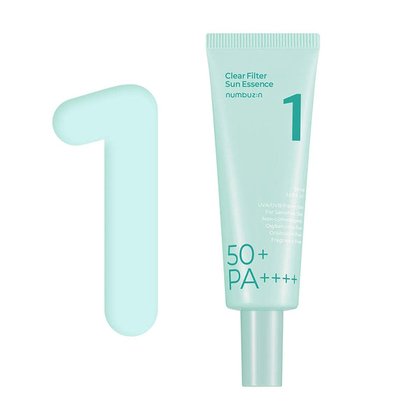 Numbuzin No.1 Sunscreen | Clear Filter Sun Essence (1.69 fl oz/50ml)