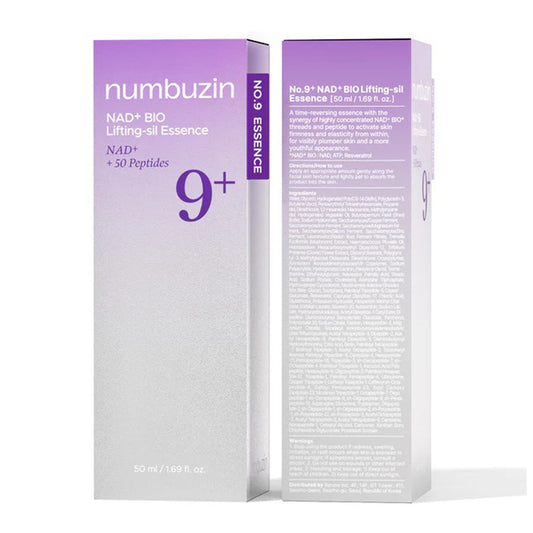 Numbuzin No.9 NAD+ BIO Lifting Serum | Advanced Age-Defying Recovery (1.69 fl oz/50ml)